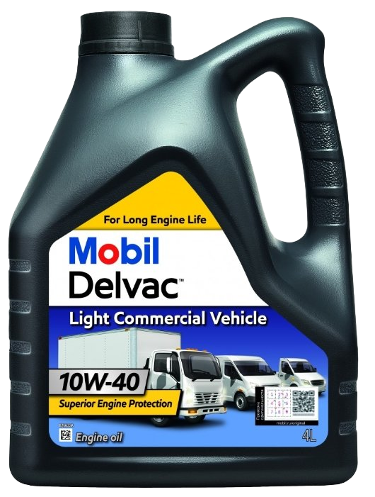 Моторное масло Mobil Delvac LCV 10W40, 4л